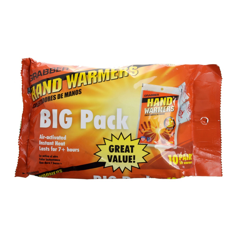 Grabber Hand Warmers 10 Pack 2017