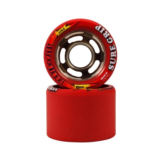 Sure Grip International Power Plus Roller Skate Wheels 8 Pack