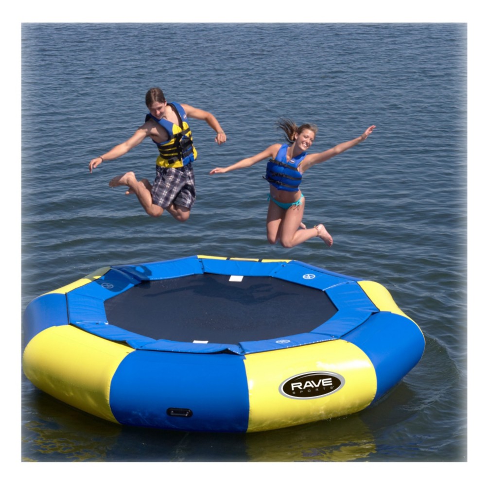 Rave Aqua Jump Eclipse 120 12 Foot Water Trampoline