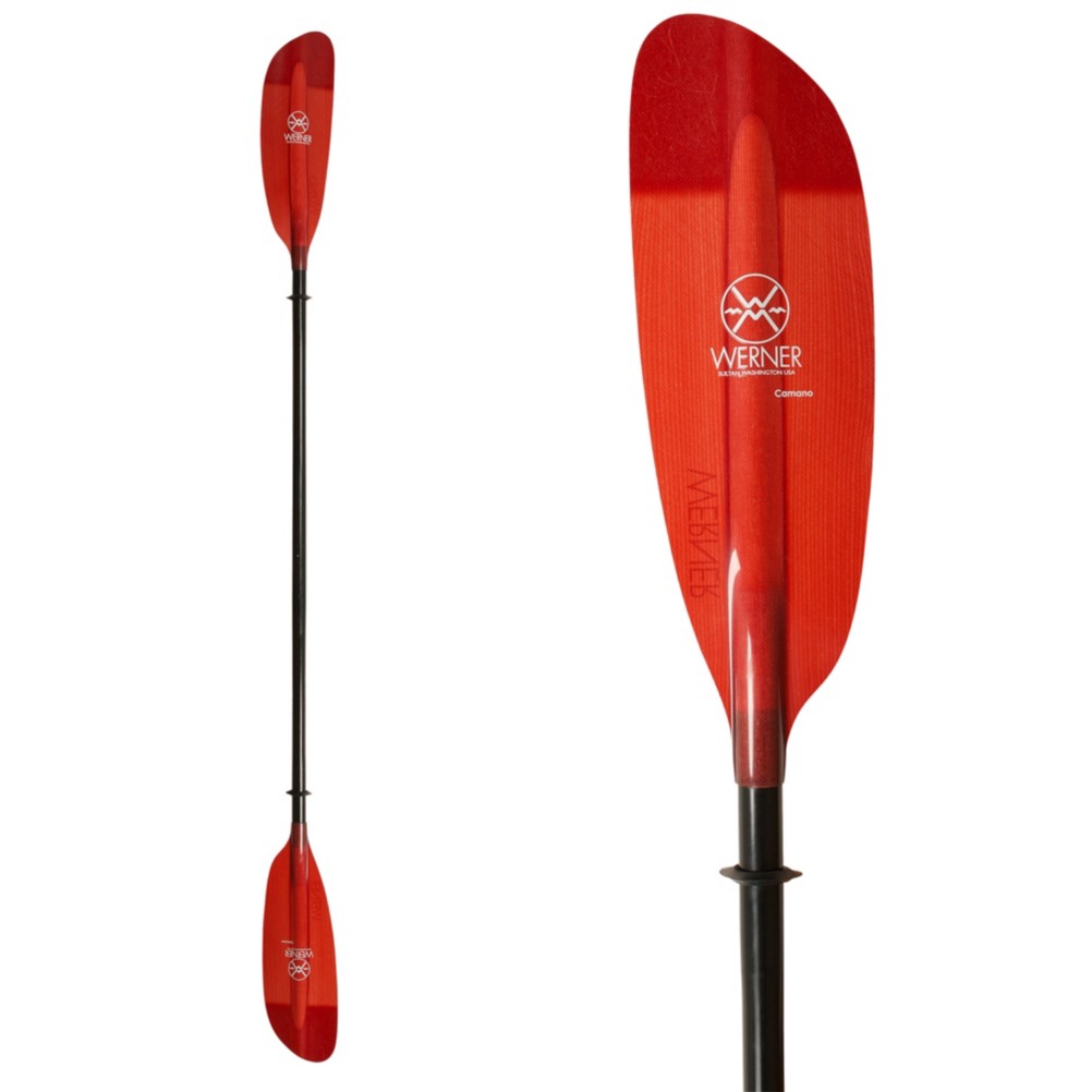 Werner Paddles Camano Straight 2PC Standard Kayak Paddle 2019