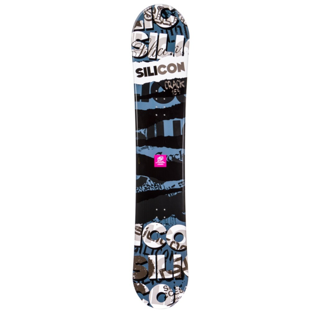 Silicon Crack Grey Snowboard