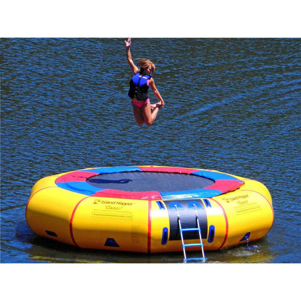 Island Hopper Classic 15 Foot Water Trampoline