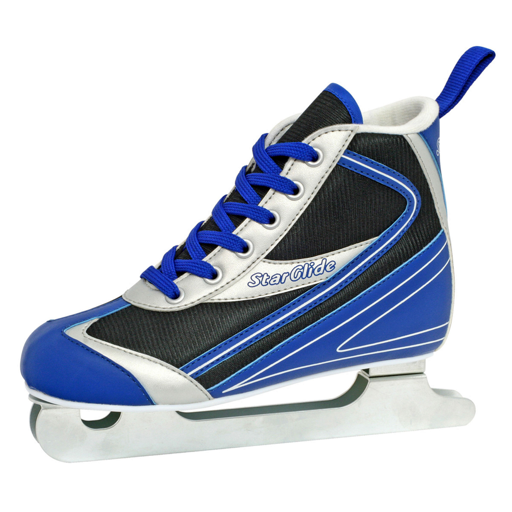 Lake Placid Star Glide Boys Double Runner Ice Skates