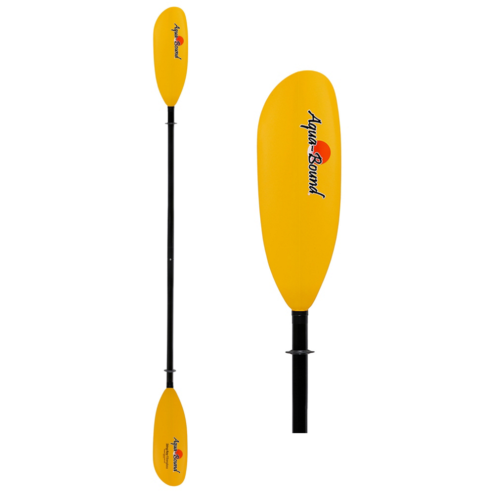 AquaBound Sting Ray Fiberglass 2-Piece Kayak Paddle 2019