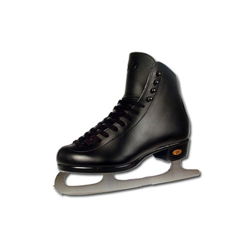 Riedell Black 21J Kids Figure Ice Skates