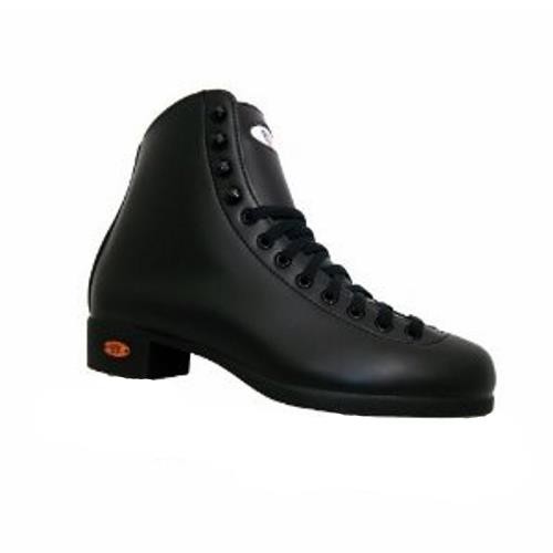 Riedell Black 21J Boys Figure Skate Boots