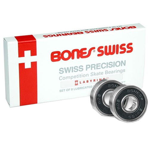 Bones Swiss Precision 16 Pack Skate Bearings 2017