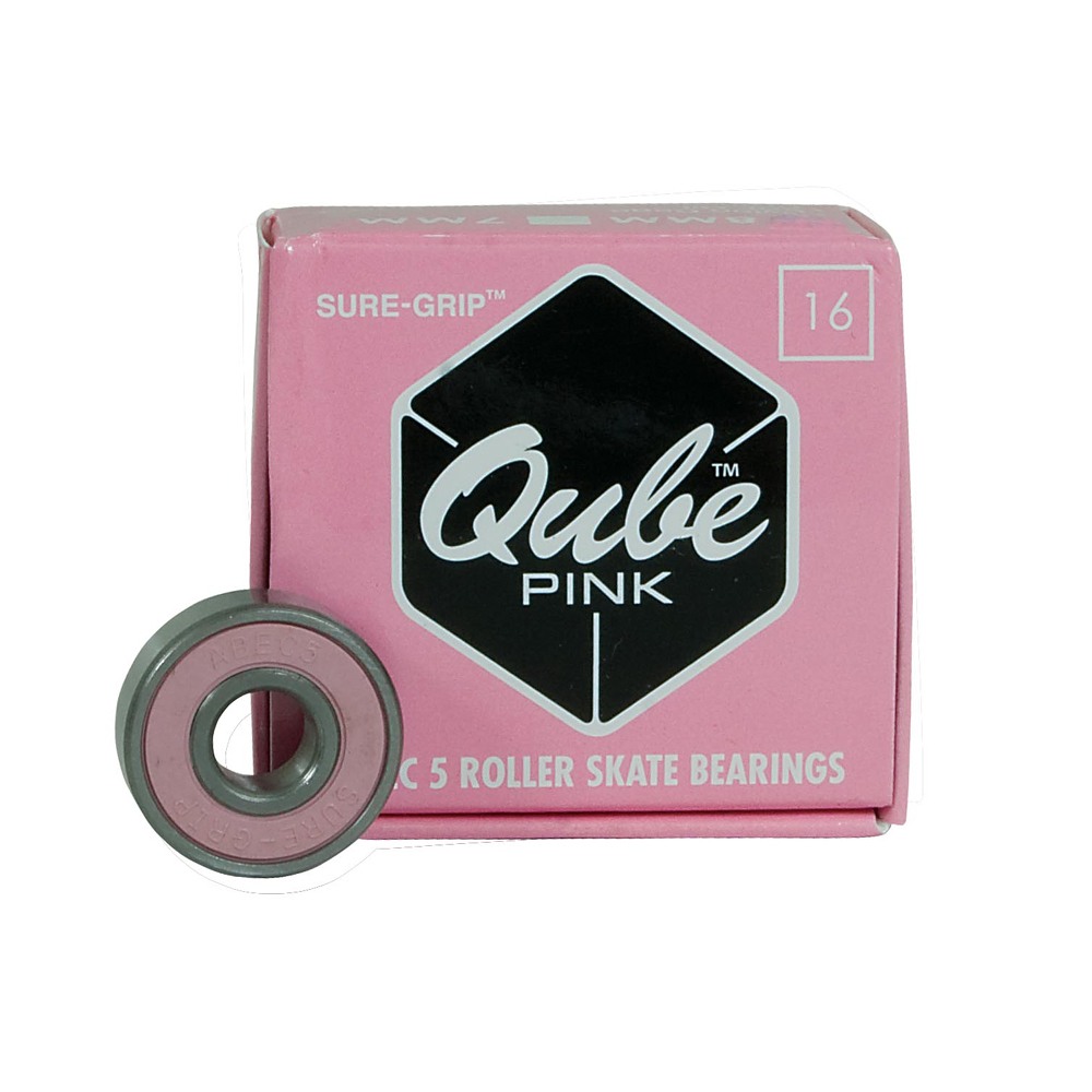 Sure Grip International QUBE Pink Skate Bearings