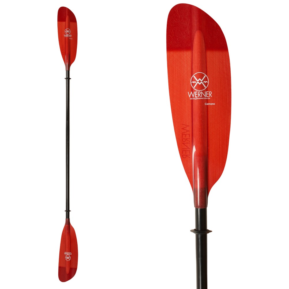 Werner Paddles Camano Straight Small Shaft Kayak Paddle 2017