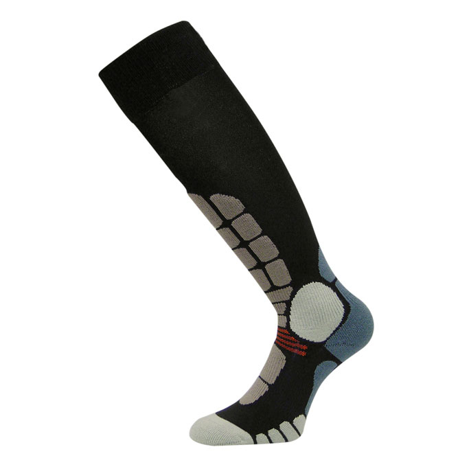 Euro Sock Digits Silver Light Ski Socks