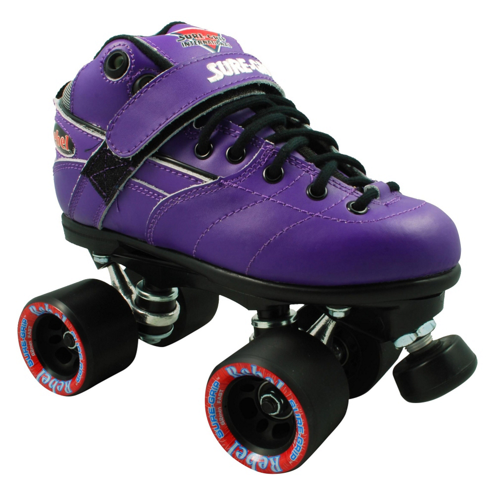 Sure Grip International Rebel Purple Speed Roller Skates
