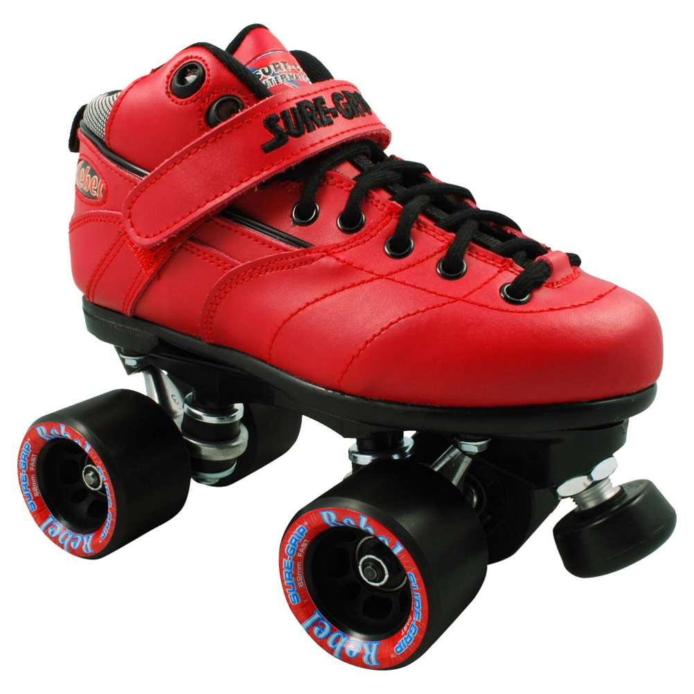 Sure Grip International Rebel Red Speed Roller Skates