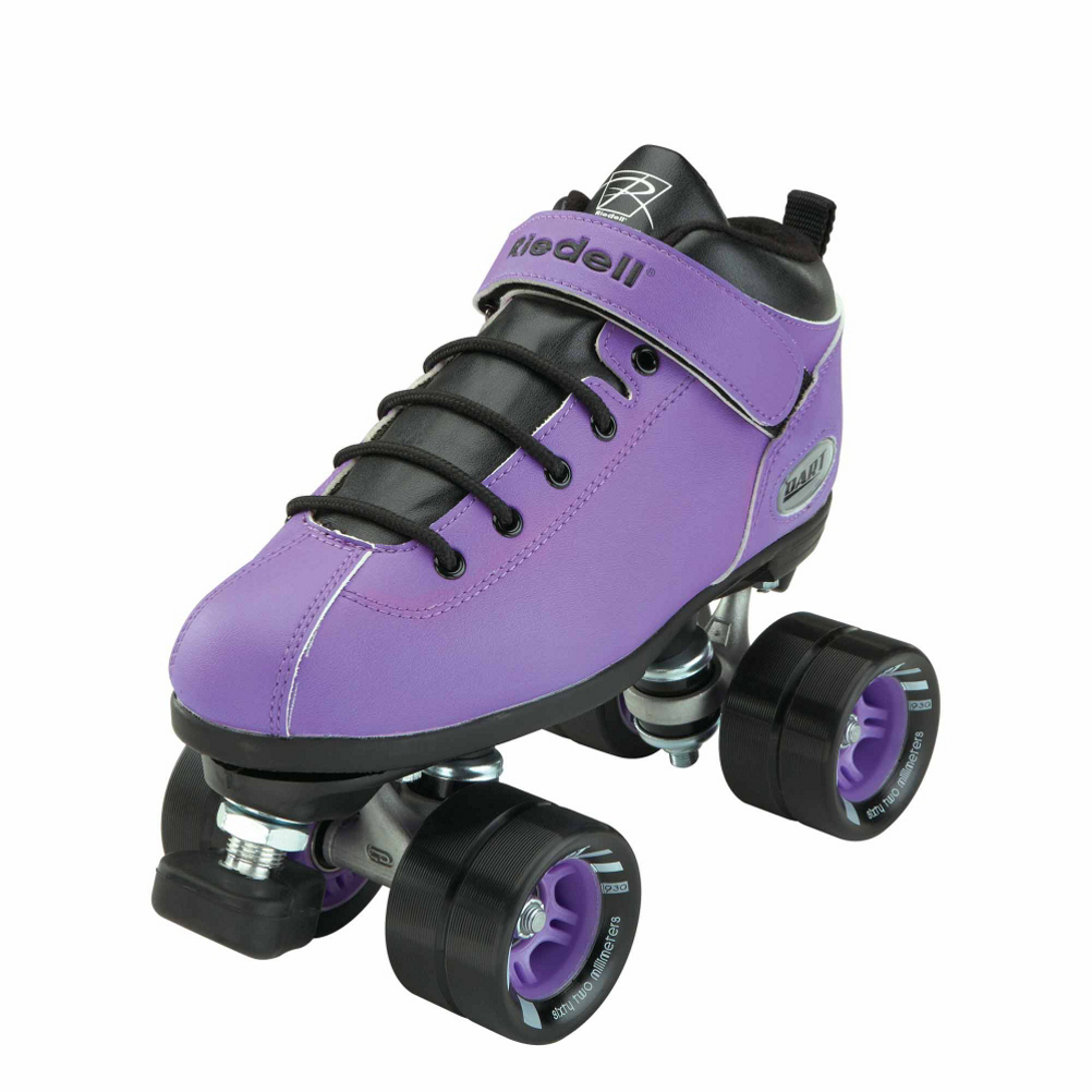 Riedell Purple Dart Speed Roller Skates 2017