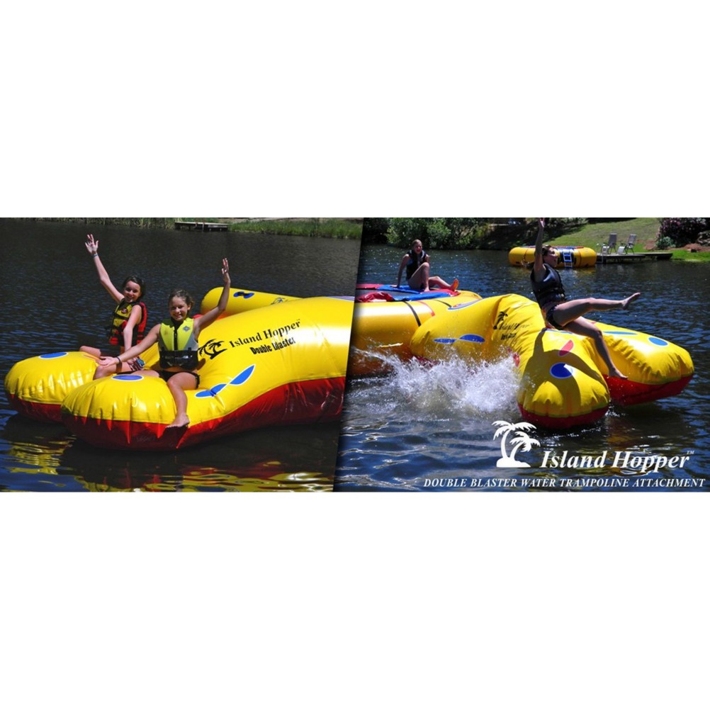 Island Hopper Double Blaster Water Trampoline Attachment