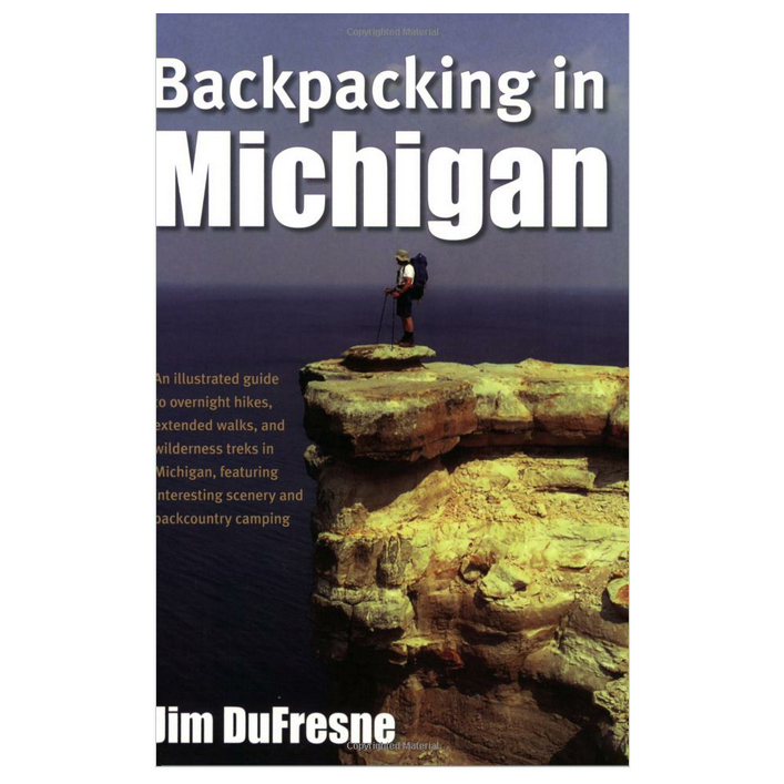 Pick up the Partners Books Backpacking in Michigan guide book by Jim DuFresne and you will get a complete guide of the states hiking trails with all the information you need to plan a backpacking journey in Michigan.  Written by Jim DuFresne,  Model Year: 2017, Product ID: 286677, GTIN: 9780472032686