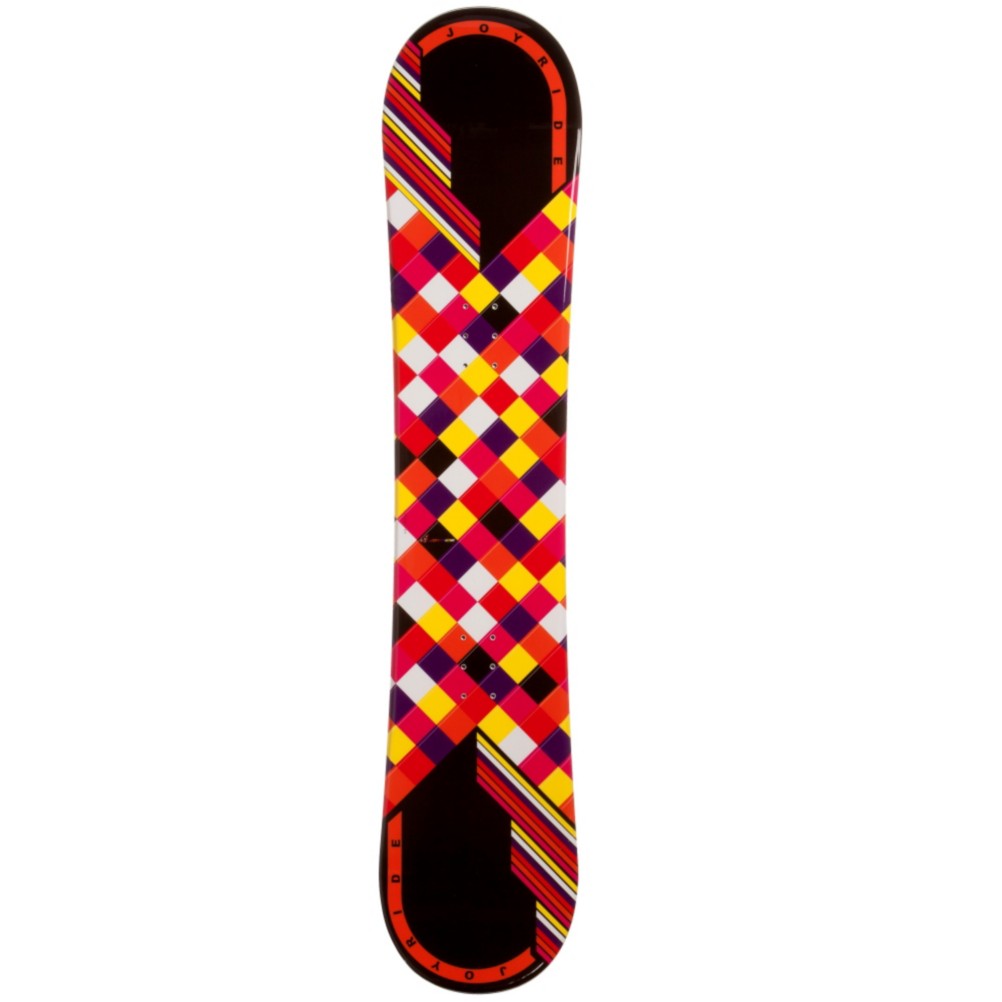 JoyRide Checkers Black Womens Snowboard