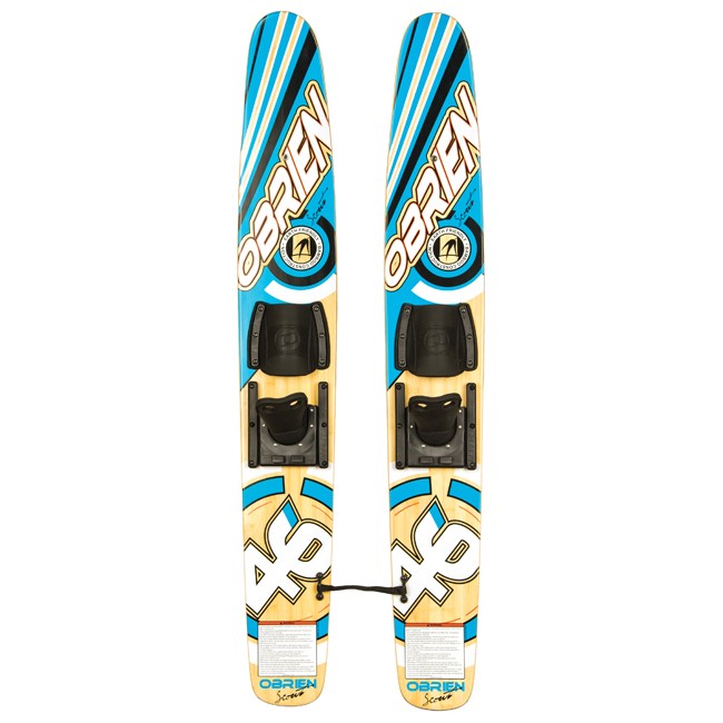 O'Brien Scout Eco Trainers Junior Combo Water Skis With Bindings 2017
