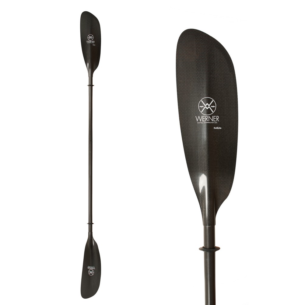 Werner Paddles Kalliste Straight 2PC Small Kayak Paddle 2019