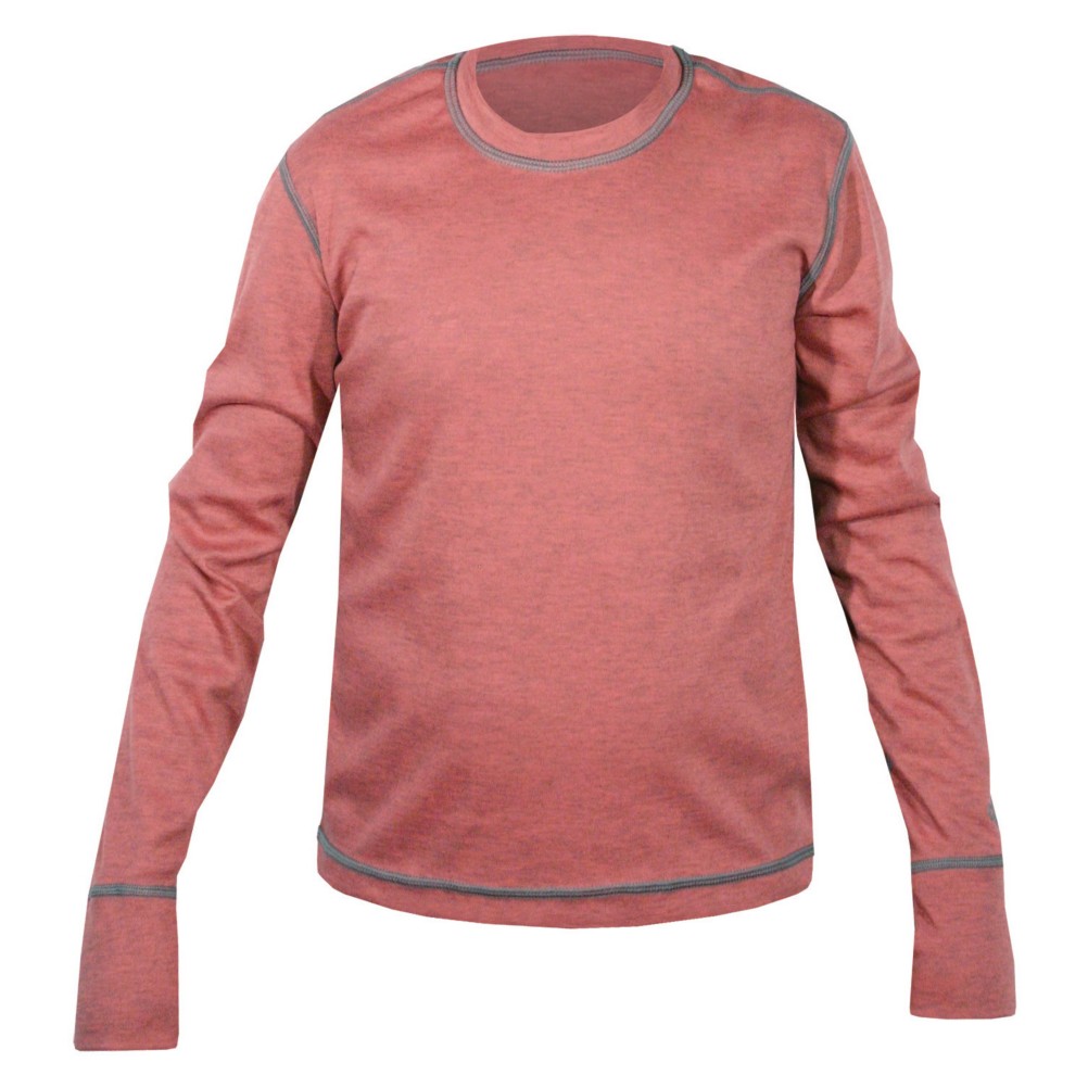 Hot Chillys Geo Pro Crew Neck Girls Long Underwear Top