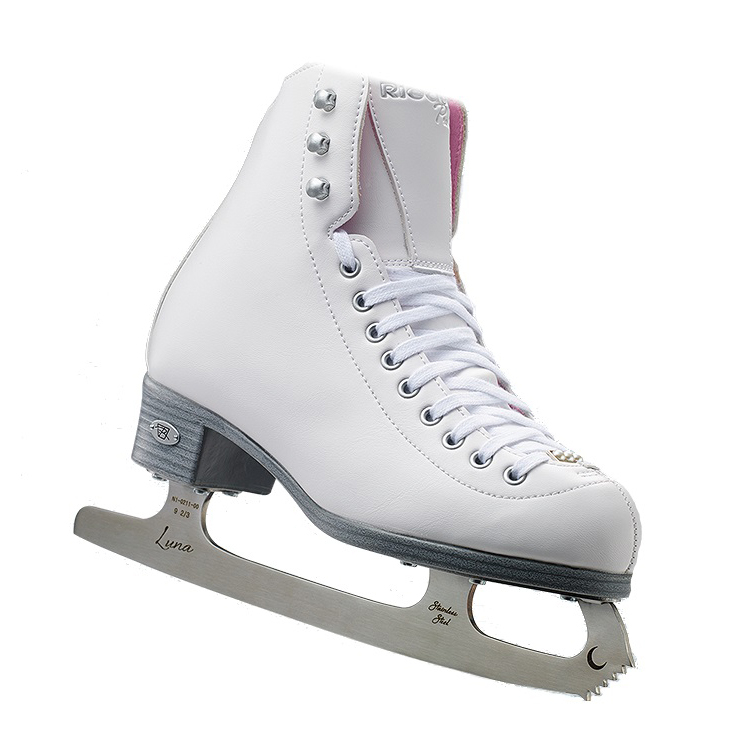 Riedell 114 Pearl Womens Figure Ice Skates