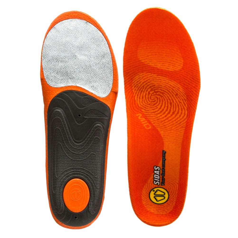 Sidas 3 Feet Mid Arch Insoles 2018