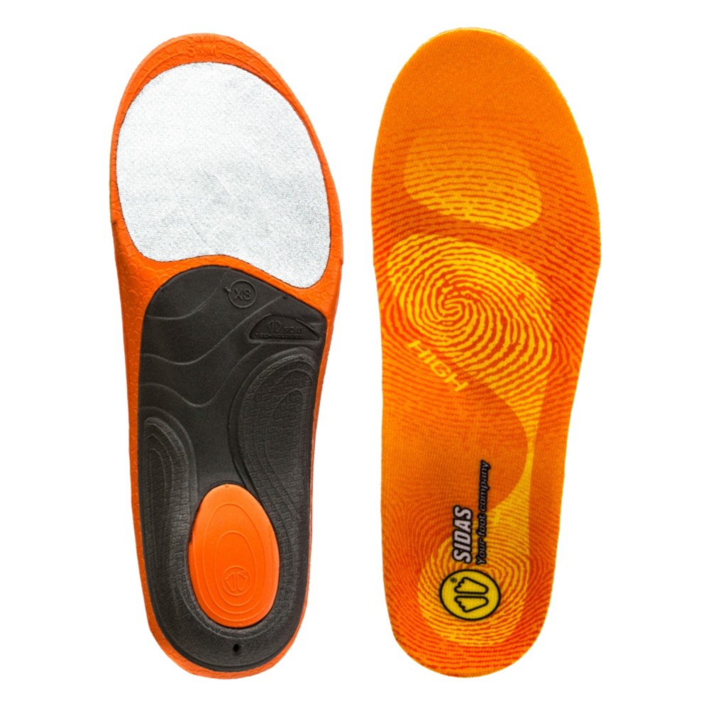 Sidas 3 Feet High Arch Insoles 2018