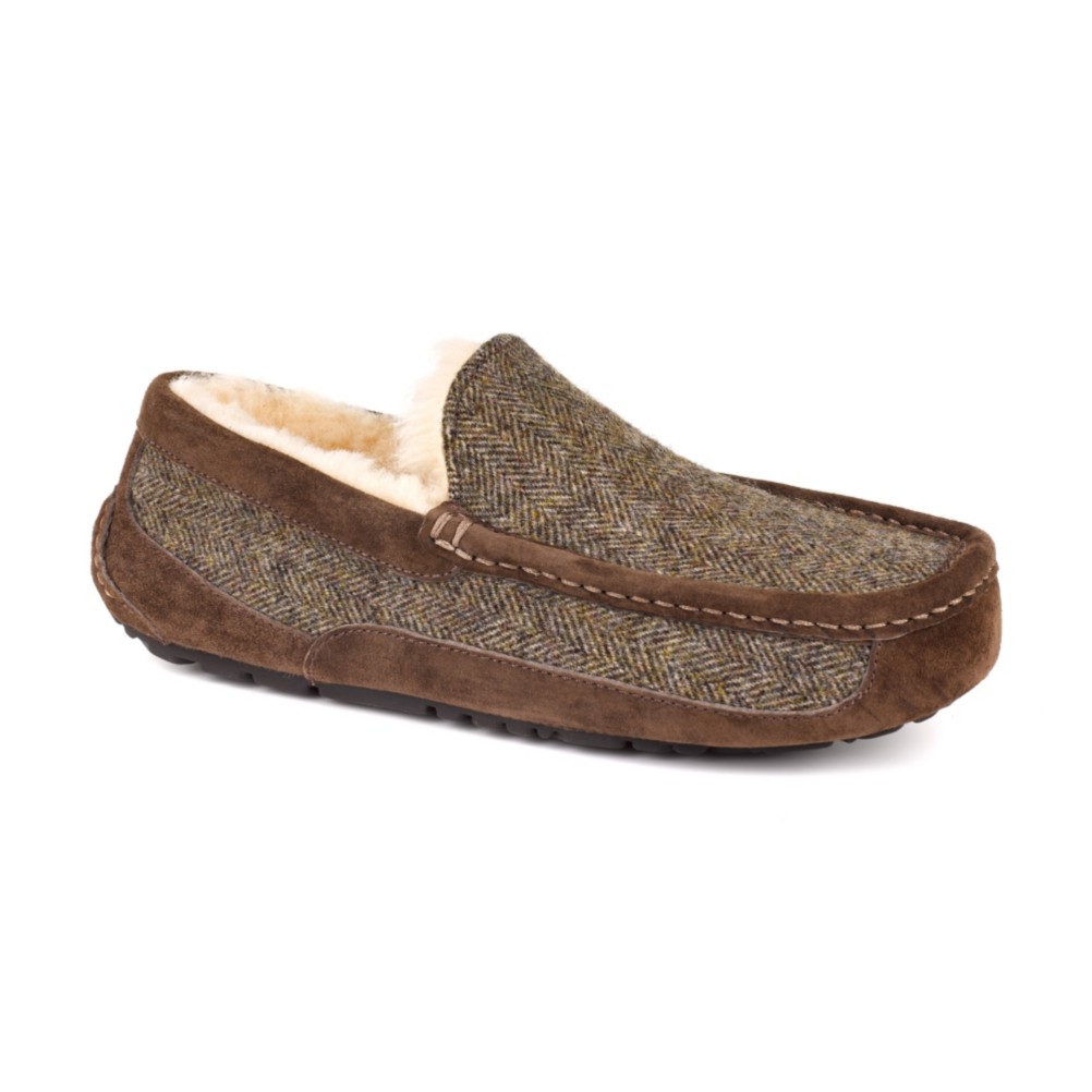 UGG Ascot Tweed Mens Slippers