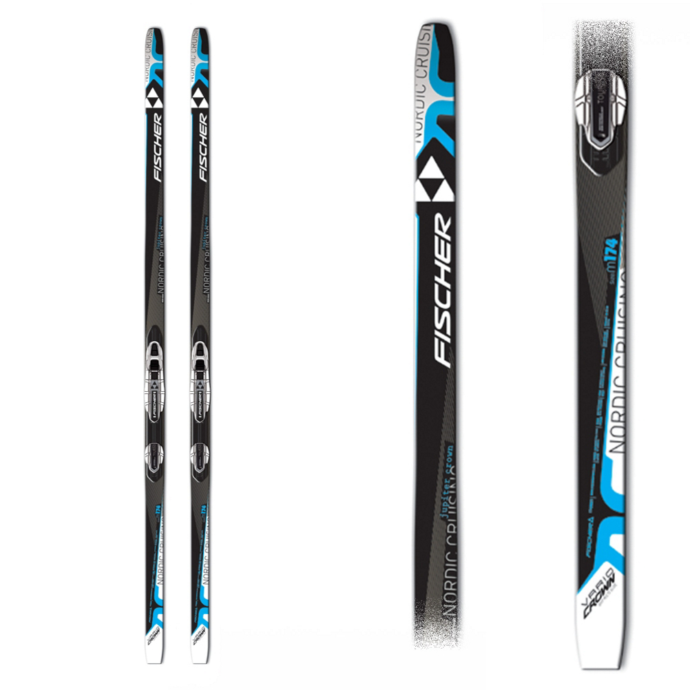 Fischer Jupiter Control Cross Country Skis with Bindings
