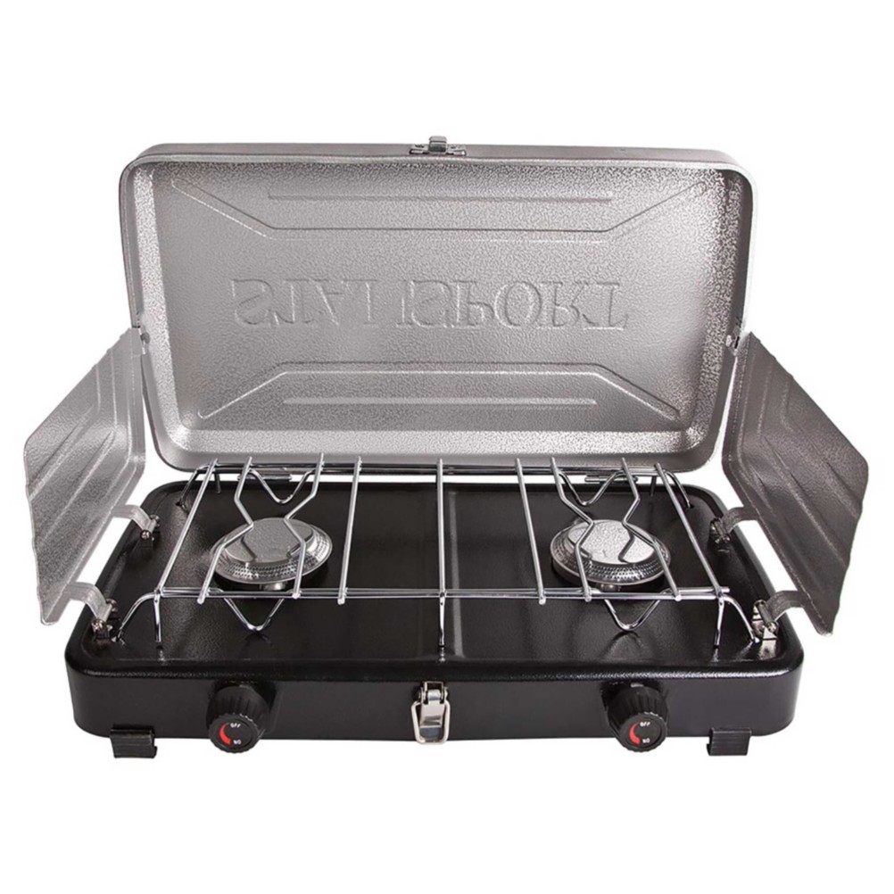Stansport 2 Burner Regulated Propane Camp