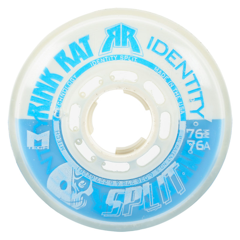 Rink Rat Identity Split 76A Inline Hockey Skate Wheels 4 Pack
