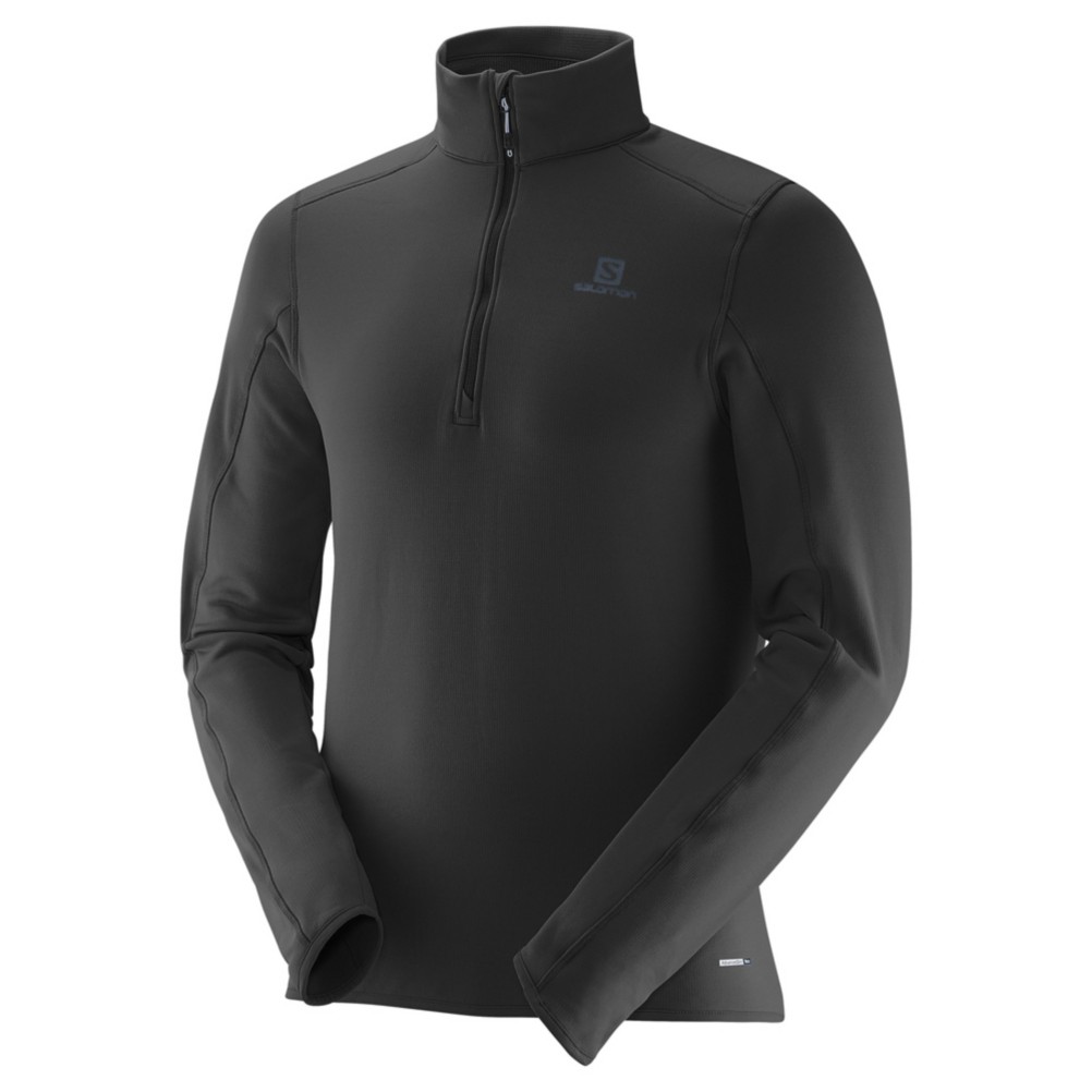 Salomon Minim Half Zip Mens Mid Layer