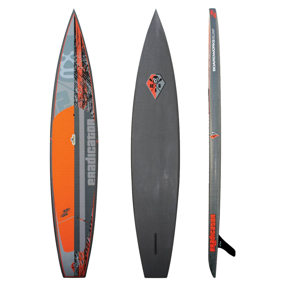 Boardworks Surf Eradicator 126 Race Stand Up Paddleboard