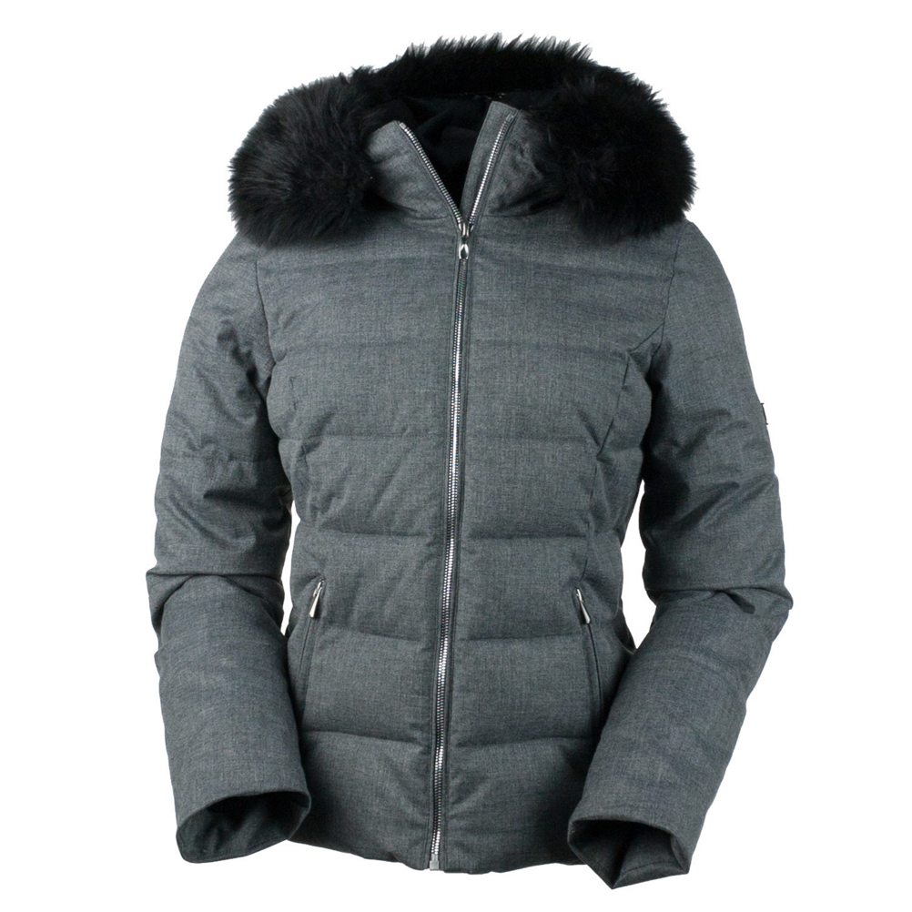 Obermeyer Bombshell with Faux Fur Womens Insulated Ski Jacket