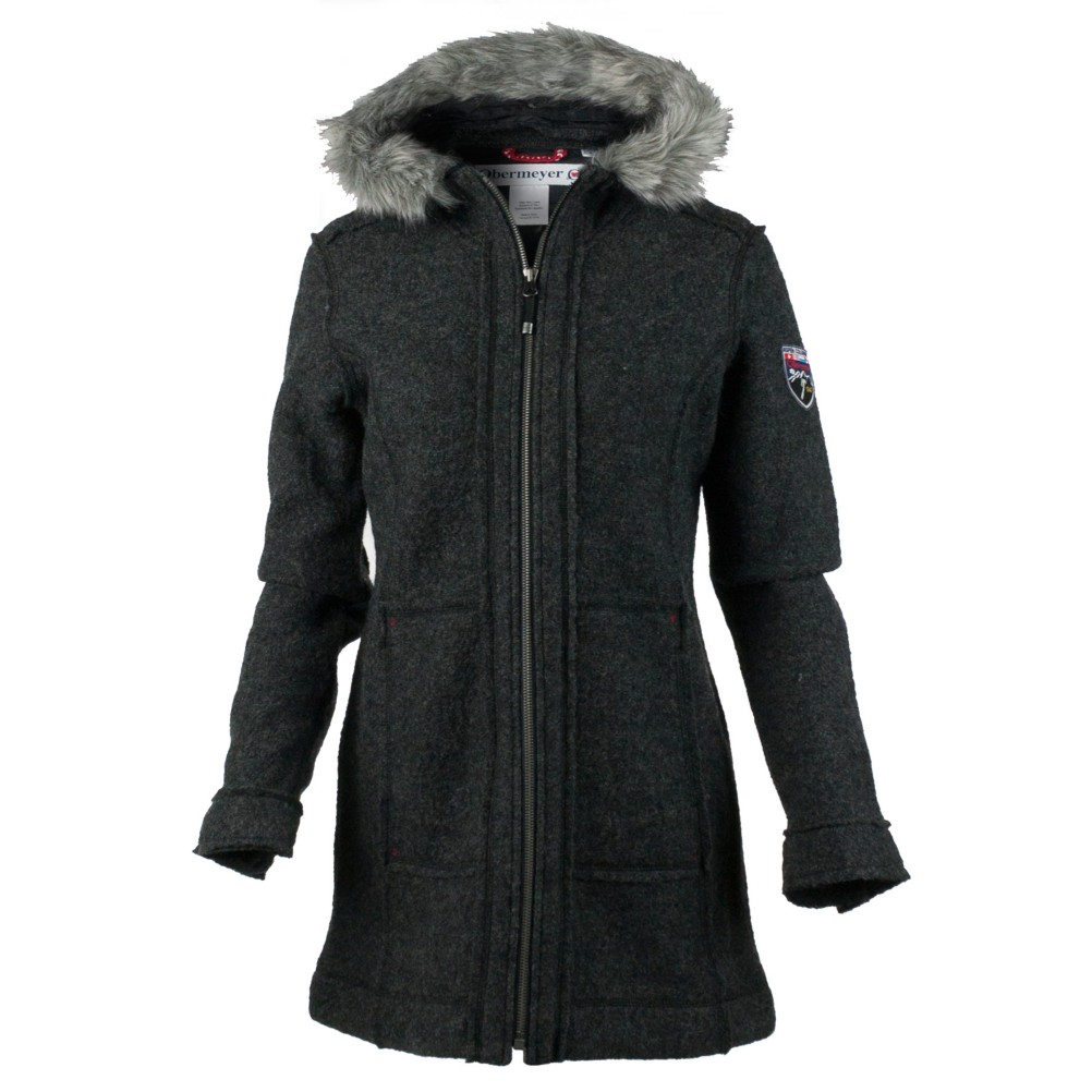 Obermeyer Ginger Boiled Wool Coat Womens Jacket