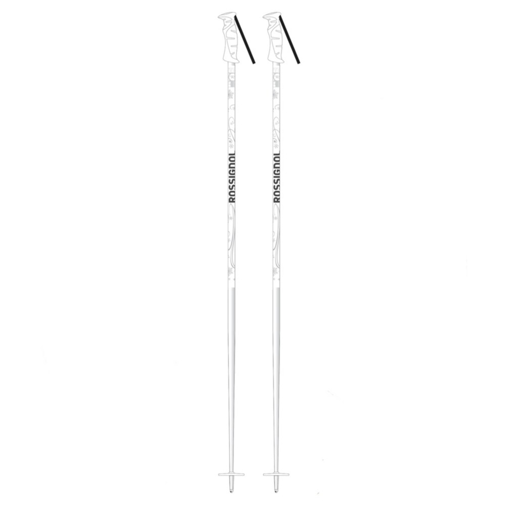 Rossignol Snow Flake Womens Ski Poles 2018