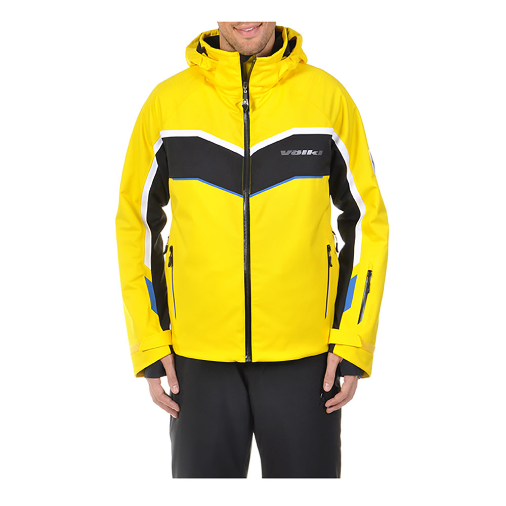 Volkl Yellow Rush Mens Insulated Ski Jacket
