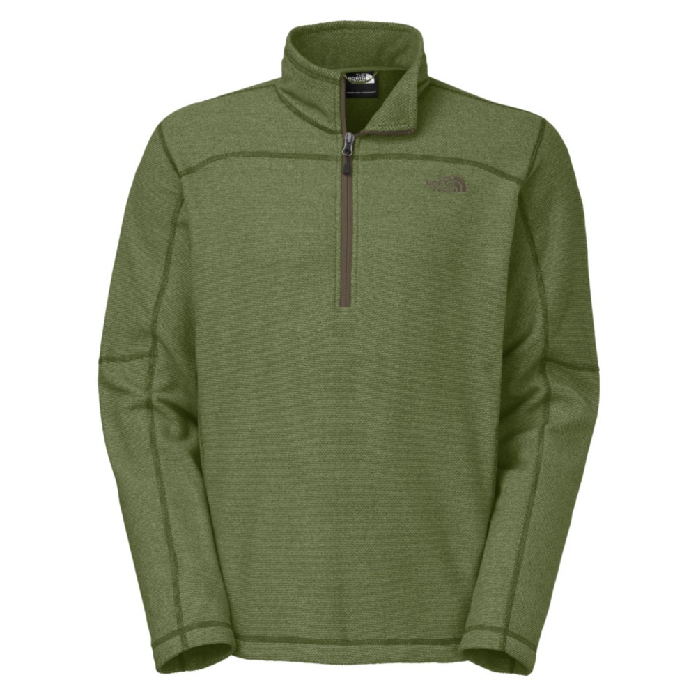 The North Face Texture Cap Rock 1/4 Zip Mens Mid Layer