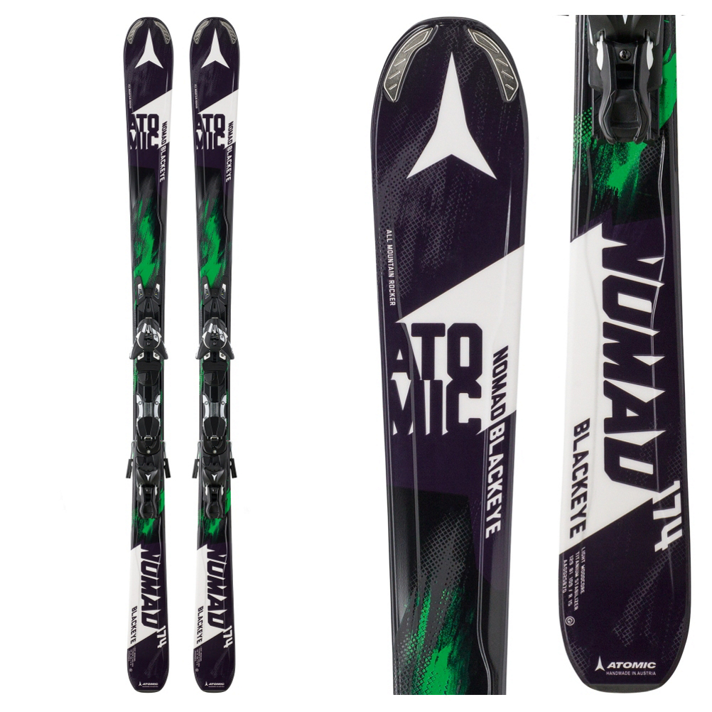 Atomic Nomad Blackeye Skis with XTO 12 Bindings
