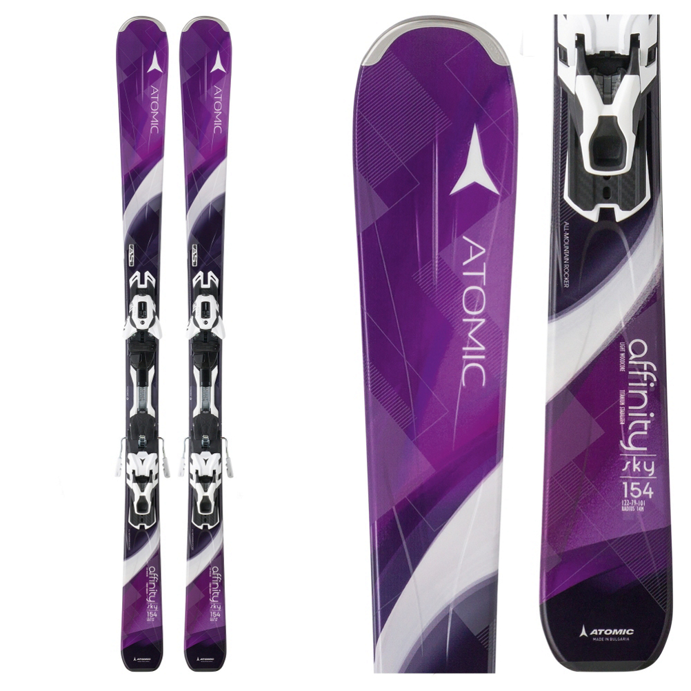 Atomic Affinity Sky Womens Skis with XT 10 Ti Bindings