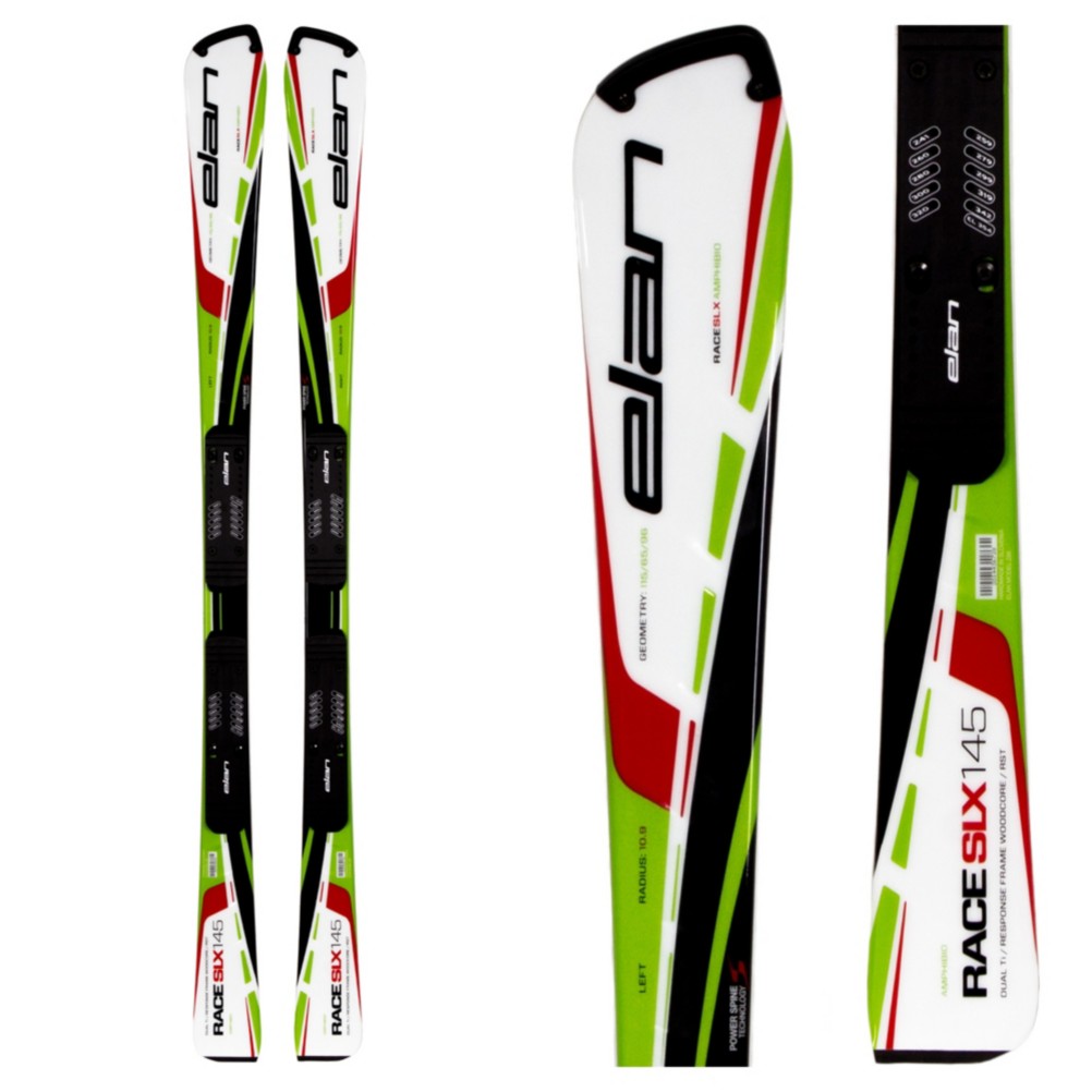 Elan SLX Team Plate Race Skis with Head FreeFlex 11 Bindings UltraRob