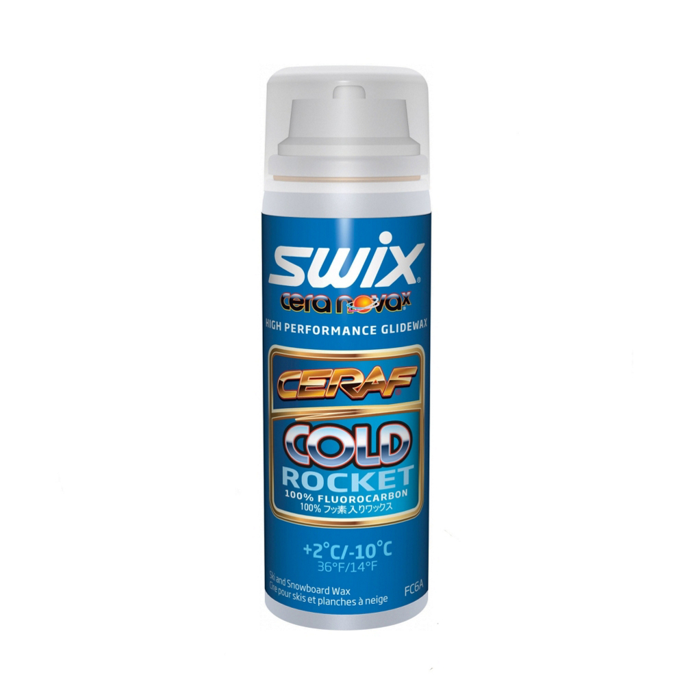 Swix Cera F Cold Rocket Spray Race Wax 2019
