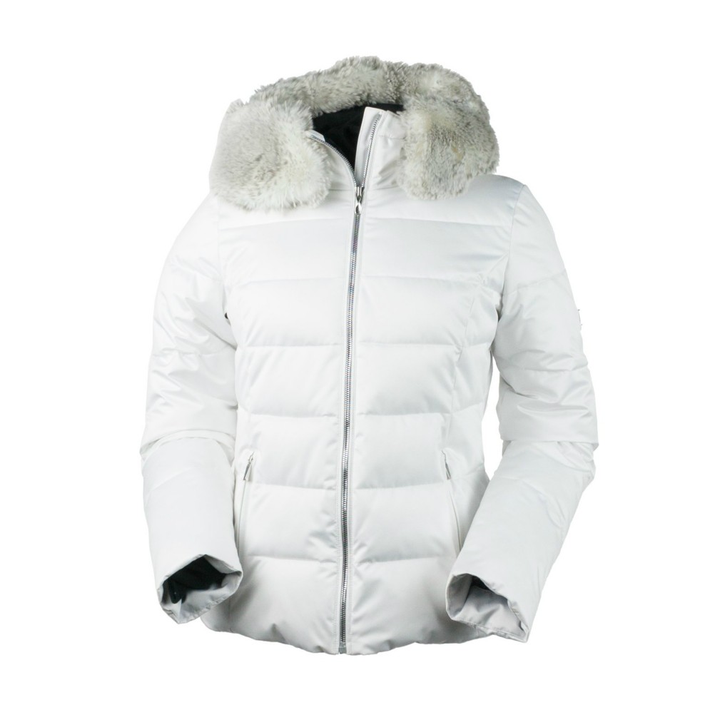 Obermeyer Bombshell (Petite) with Faux Fur Womens Insulated Ski Jacket