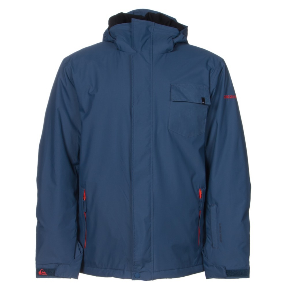 Quiksilver Mission Plain Mens Insulated Snowboard Jacket