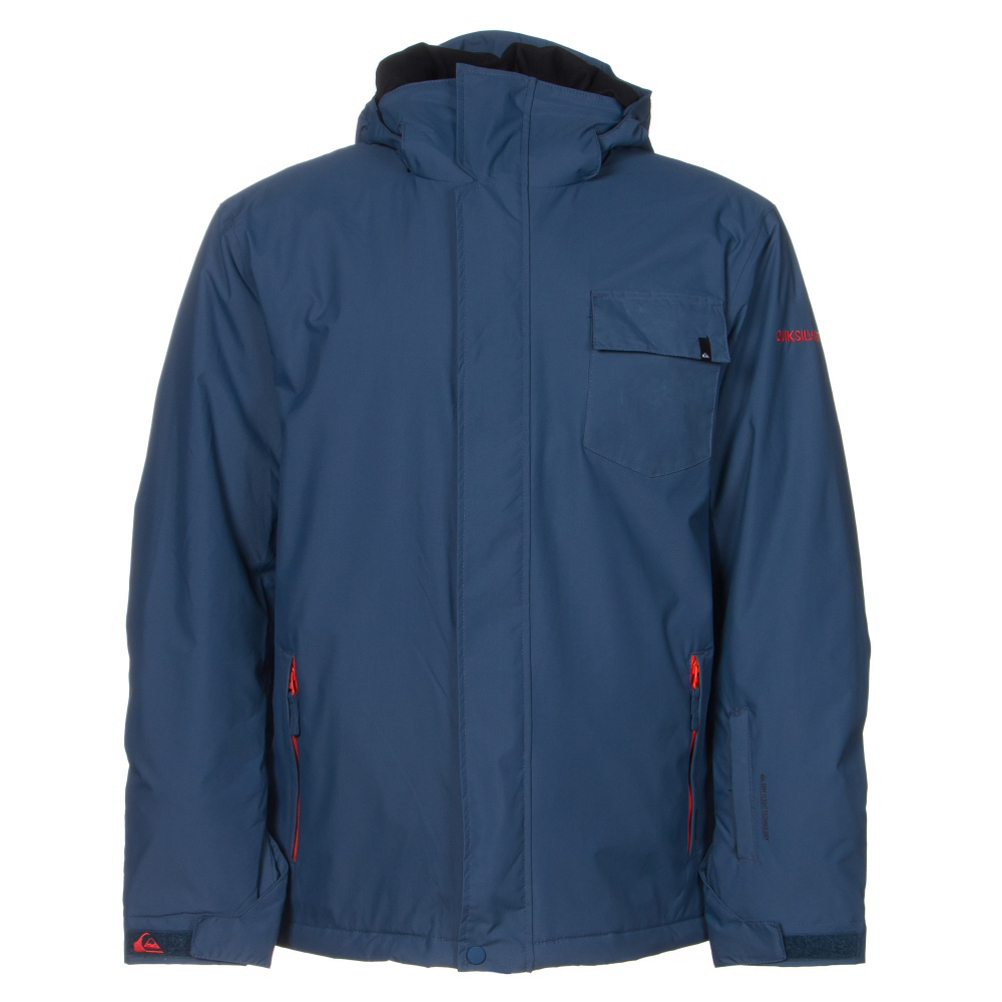 Quiksilver Mission Plain Mens Insulated Snowboard Jacket
