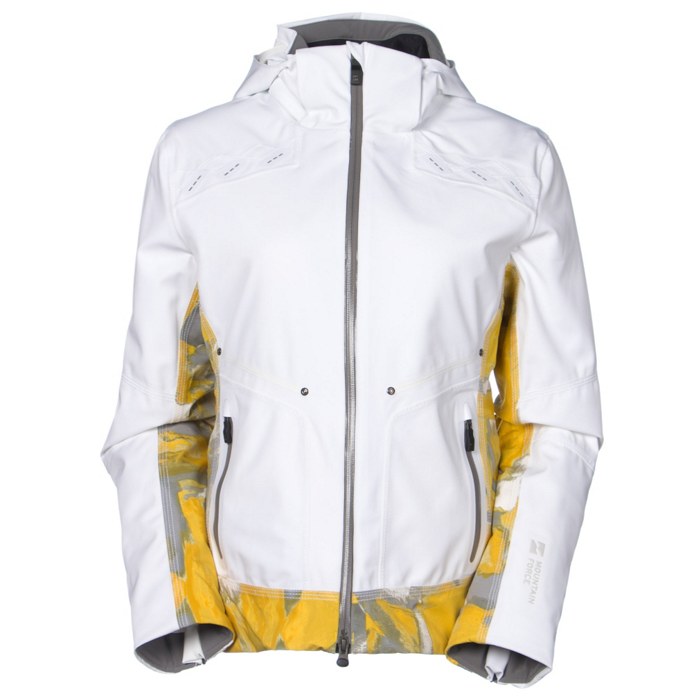 Mountain Force Rider Print Womens Insulated Ski Jacket