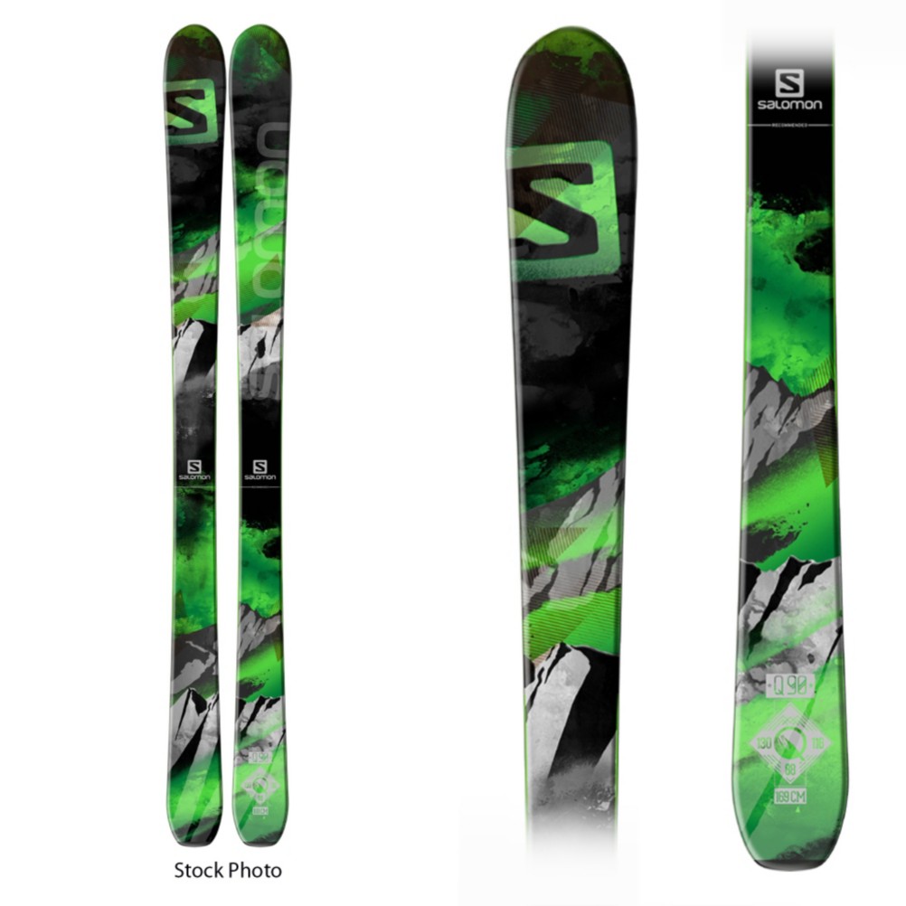 Used Salomon Q 90 DEMO Skis