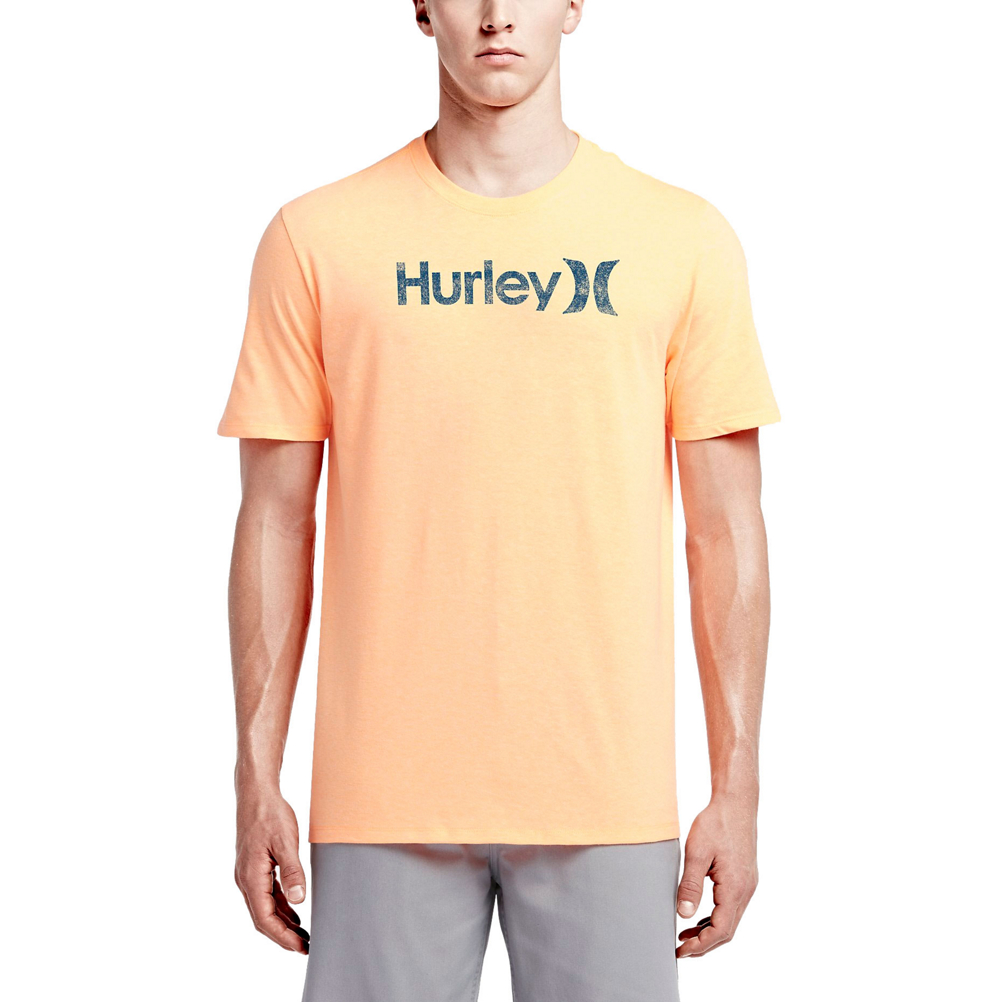 Hurley One and Only Push Through Short Sleeves Mens T Shirt