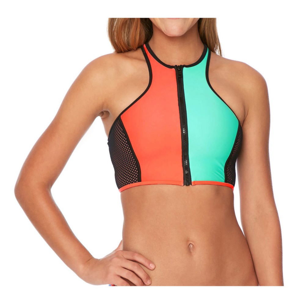 Body Glove Borderline Crop Bathing Suit Top