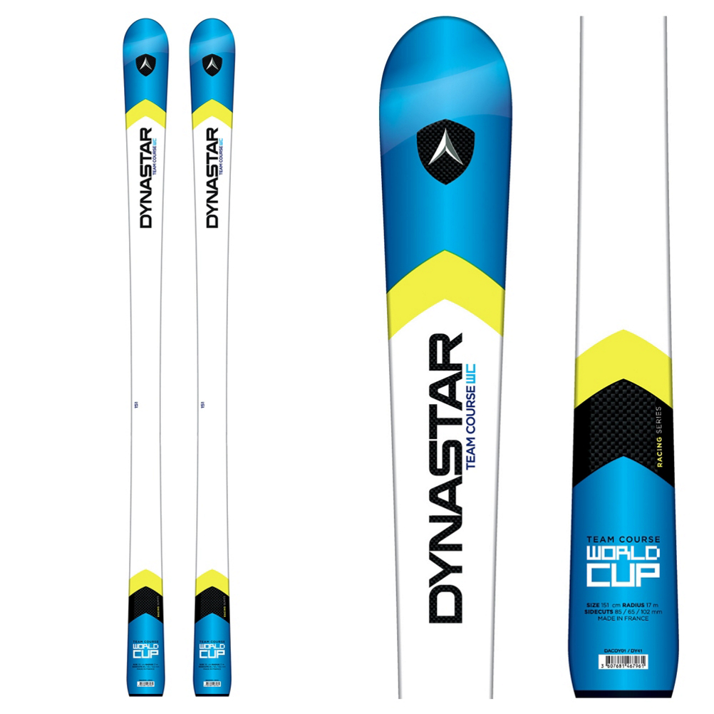 Dynastar Team Course Open Junior Race Skis with Look Nova Team 7 Bindings
