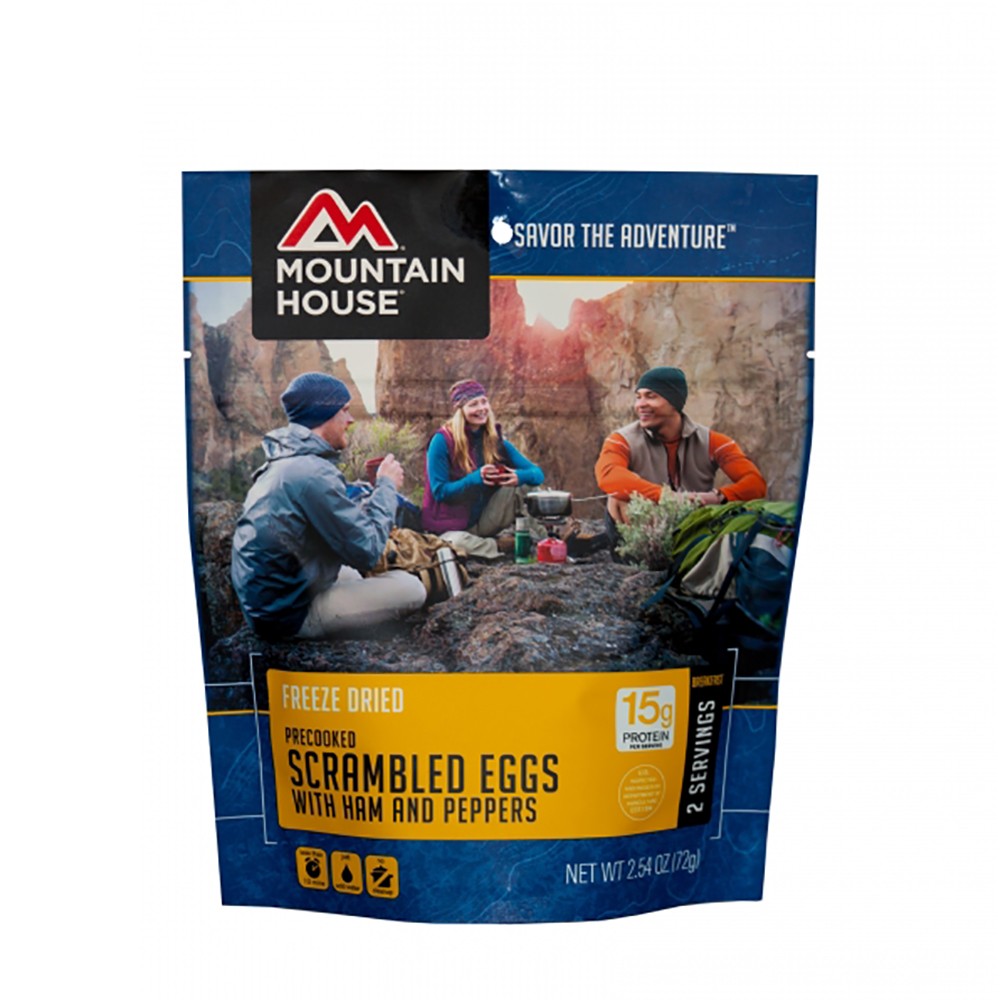 Mountain House Scrambled Eggs with Ham and Peppers